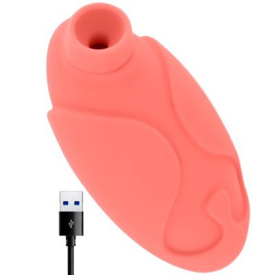 Vibrador e cabo USB para carregamento.