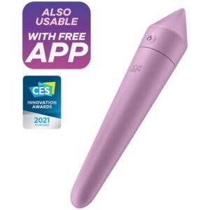 Vibrador lilás.