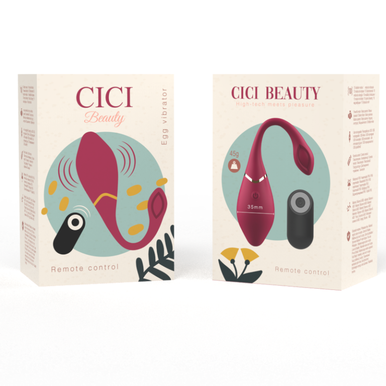 OVO VIBRATÓRIO COM CONTROLE REMOTO PREMIUM SILICONE  – CICI BEAUTY