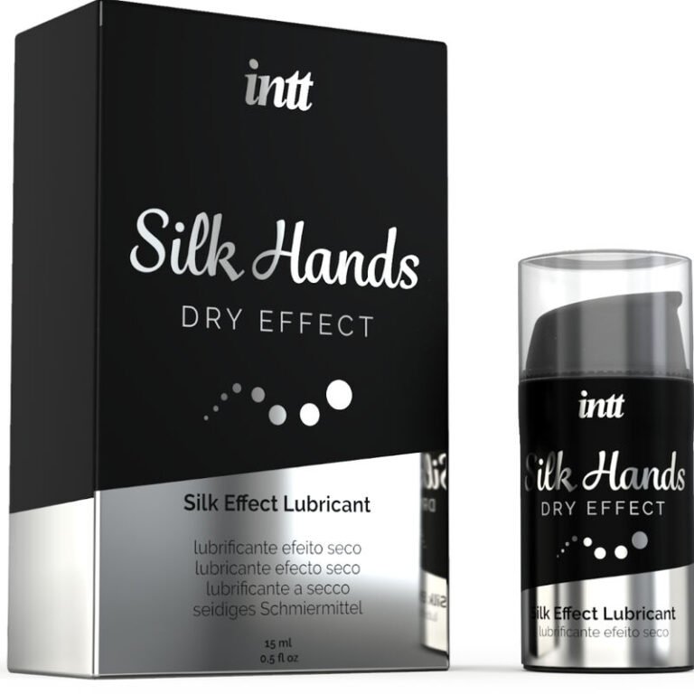 SILK MÃOS LUBRIFICANTE CONCENTRADO FÓRMULA DE SILICONE 15 ML – INTT LUBRICANTS