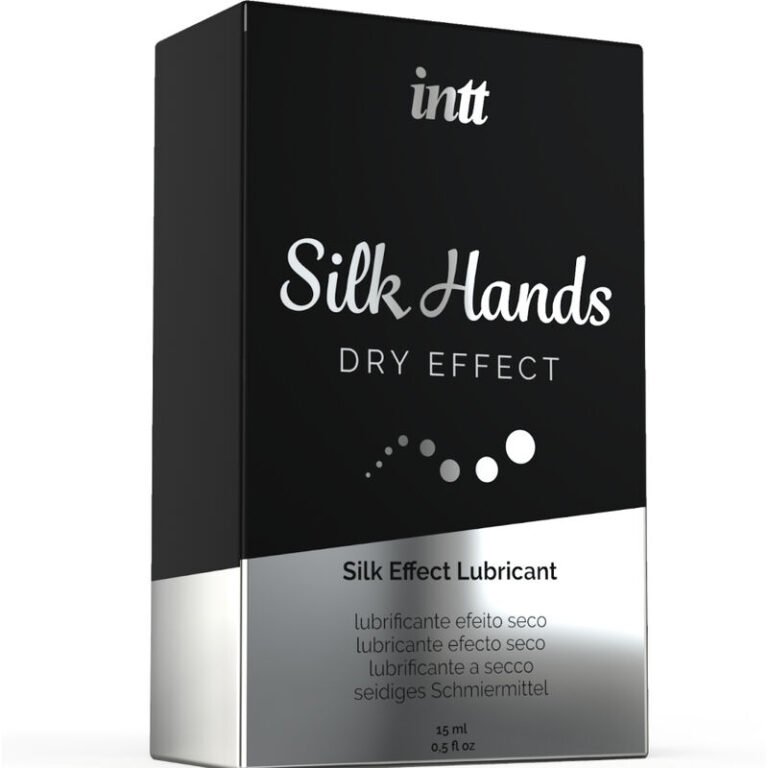 SILK MÃOS LUBRIFICANTE CONCENTRADO FÓRMULA DE SILICONE 15 ML – INTT LUBRICANTS