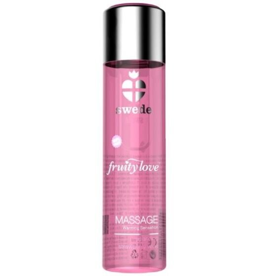 ÓLEO DE MASSAGEM FRUITY LOVE EFEITO DE AQUECIMENTO 60ML – SWEDE