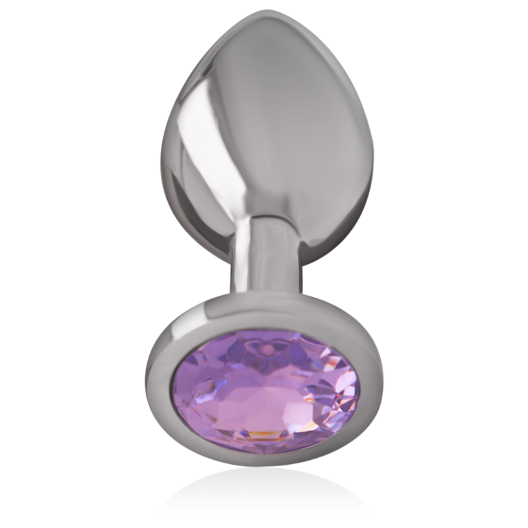 PLUG ANAL DE METAL INTENSE DIAMOND JEWEL VIOLETA – INTENSE